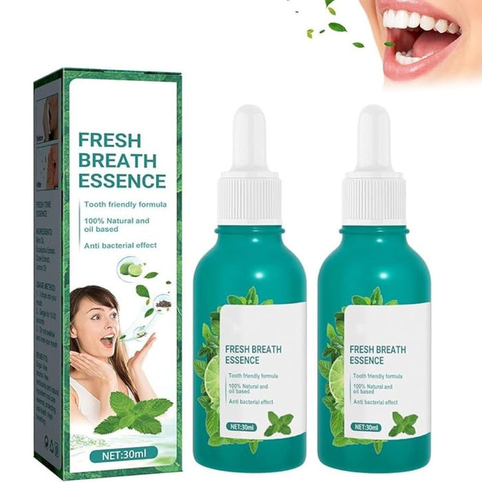 Fresh Breath Oral Care Essence l Mouth Freshener Oral Care Health for Mouth l Fresh Breath Mouthwash