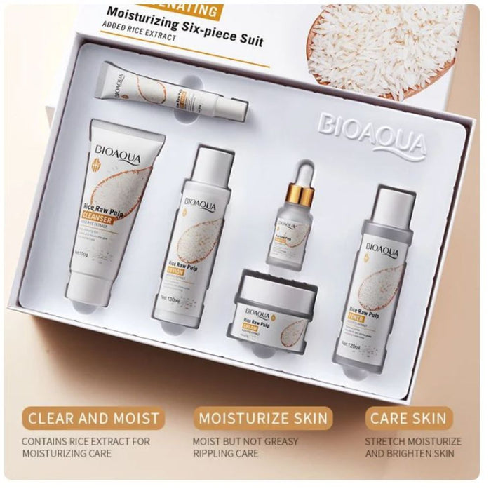 Bioaqua Facial Care Set I moisturize and smooth the skin