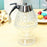 Transparent Glass Honey Juice Syrup Dispenser Pot