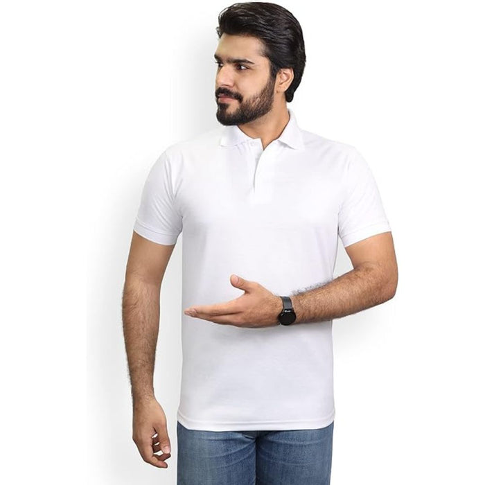 Markhor Jeans PQ Plain Polo T-Shirt | Pack Of Five | Men's Polo T Shirt | Dri Fit Polo Cotton T-Shirt