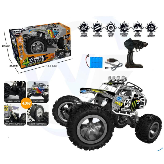 4 Wheel Drive I Super Racing Car I Remote Controller