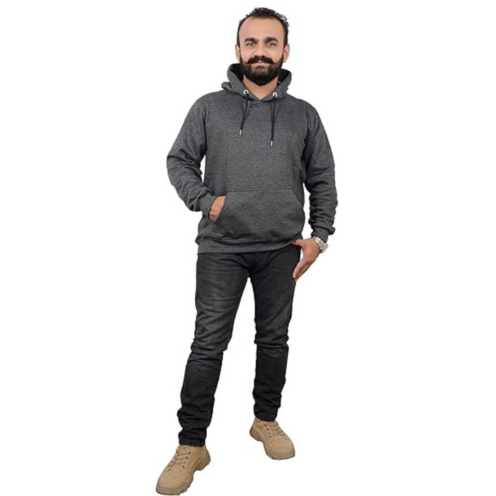 Shop Men's Pullover Cotton Hoodies | Comfortable & Stylish Hoodies in UAE l Kangaroo Pocket Style Hoodies