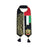 UAE National Day Flag Scarf for Men, Women & Kids l  Embroidered Design Scarf l Premium Quality