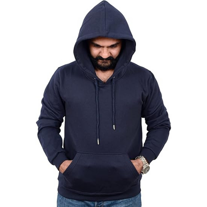 Shop Men's Pullover Cotton Hoodies | Comfortable & Stylish Hoodies in UAE l Kangaroo Pocket Style Hoodies