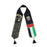 UAE National Day Flag Scarf for Men, Women & Kids l  Embroidered Design Scarf l Premium Quality