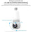 V380 Bulb Camera l Smart WiFi Camera l WiFi Bulb Camera l Night Vision Motion Detection