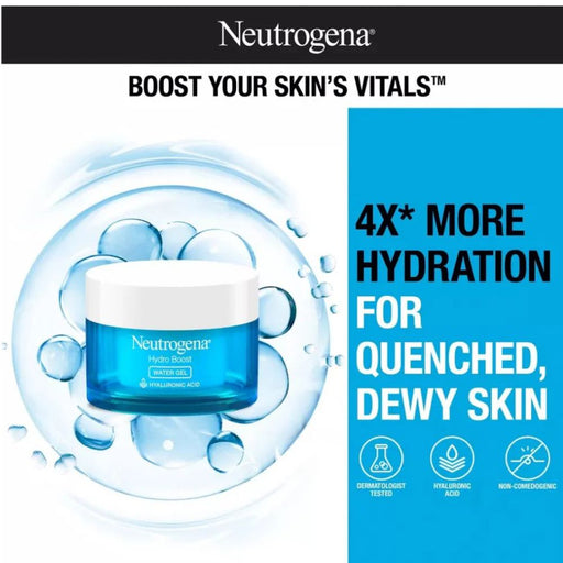 Neutrogena – Hydro Boost Water Gel 50ml I Helps enhance your skin’s natural glow I Face Moisturizer