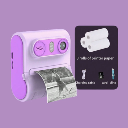 Photo Printing Camera I Simple interfaces , Intuitive controls , A lightweight and portable camera