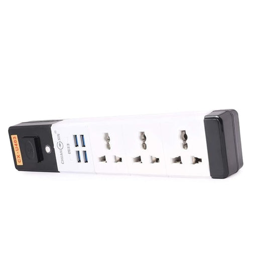 Smart 3 Sockets 4 USB Port I Charging Power Station I power sockets for plugging