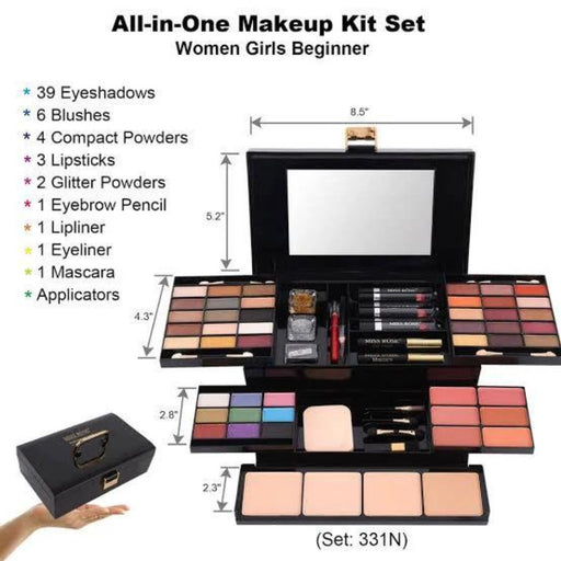 Makeup Kit I From bold lips to natural beauty I Complete Glamour Collection