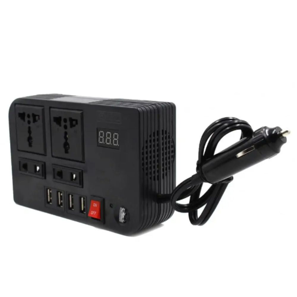 Car Charger Adapter I 4 USB ports (5V sharing 4.1A) I Efficient Charging