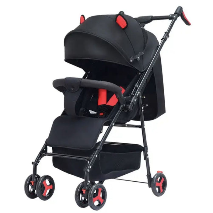 Foldable Baby Stroller I Lightweight Design I Four-Wheel Stroller