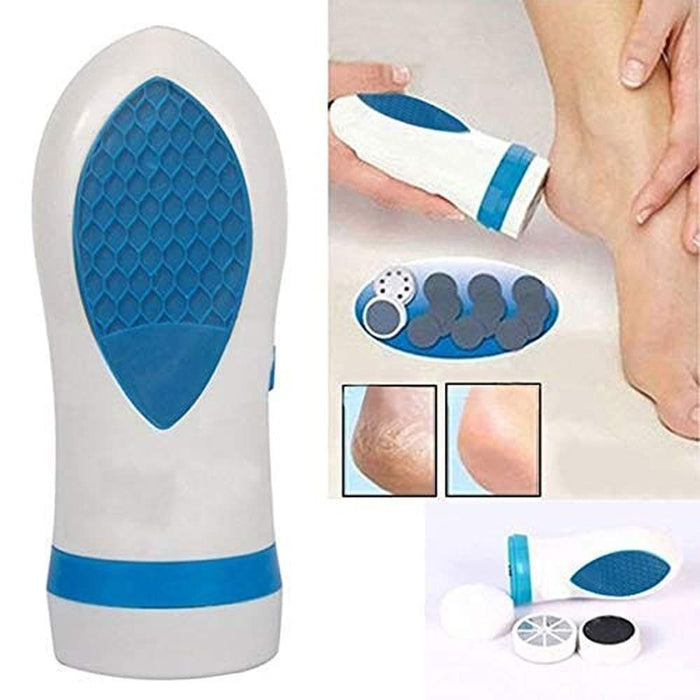 Pedi Foot Care I automatic callus remover I stainless steel micro files powerfully peel away calluses