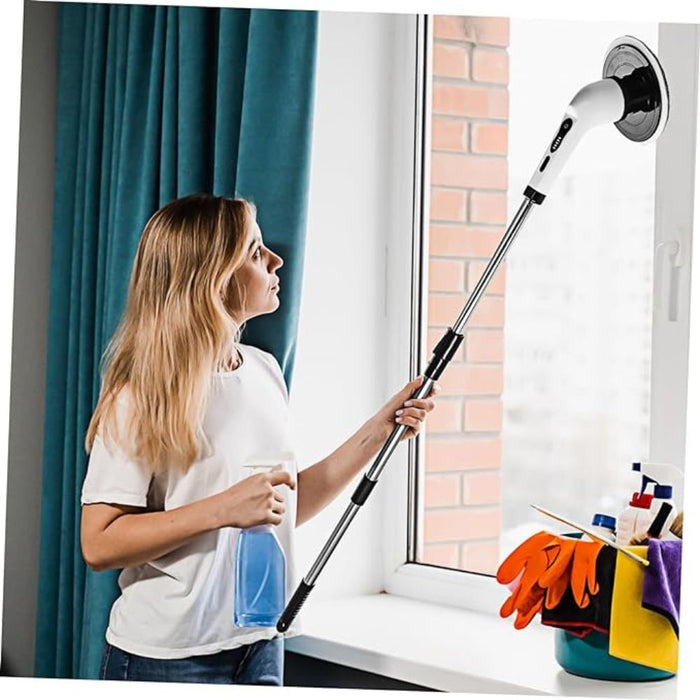 Electric Cleaning Brush I Comes with multiple heads I intuitive design that's user-friendly for all