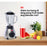 Portable Blender I 3-in-1 Juicer Blender I combining the functions of a juicer, blender, and chopper