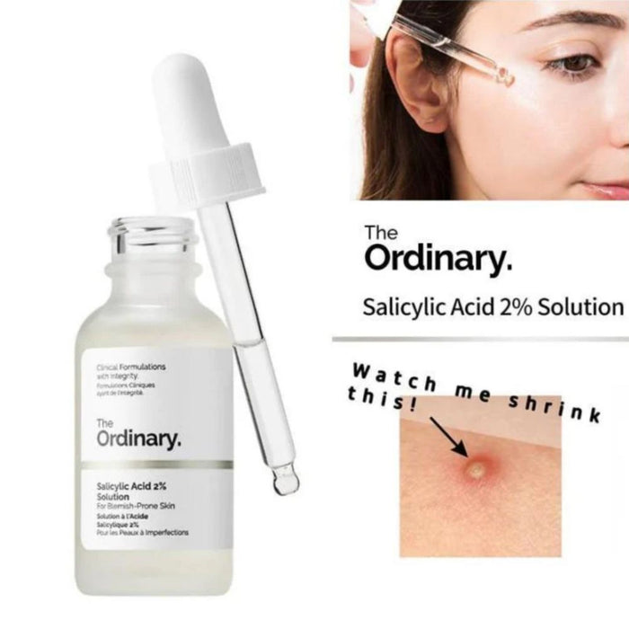 Salicylic Acid 2% Solution 50 ml I Fast-absorbing solution I Dermatologist Approved