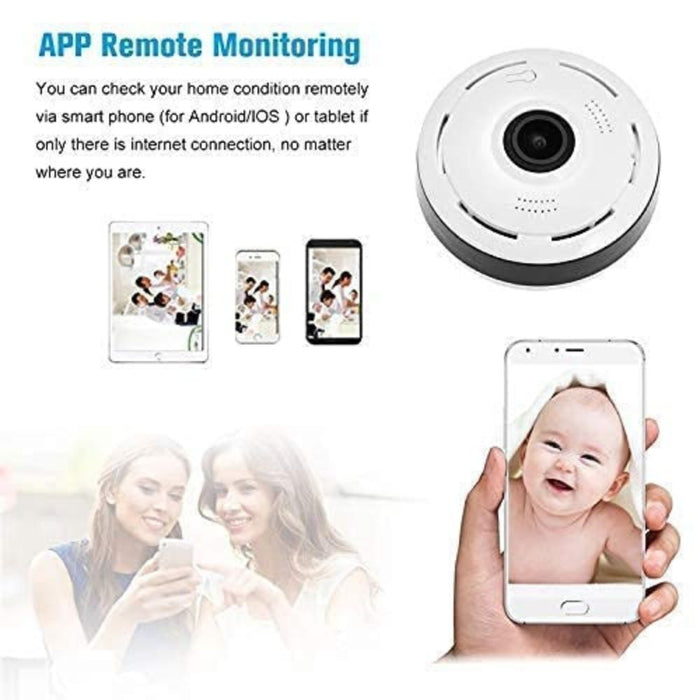 Smart WiFi Wireless Camera I Day and Night Vision I Night vision up to 16 feet I Motion Detection