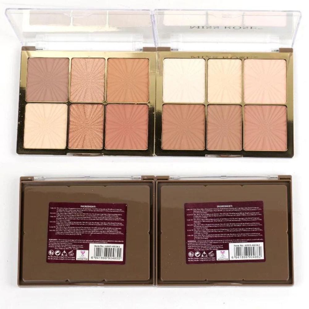 Arch Face Palette (Pack of 3) I Perfect for beauty enthusiasts and blendable shades