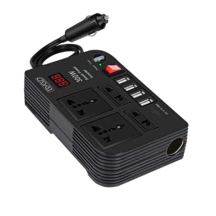 Car Charger Adapter I 4 USB ports (5V sharing 4.1A) I Efficient Charging