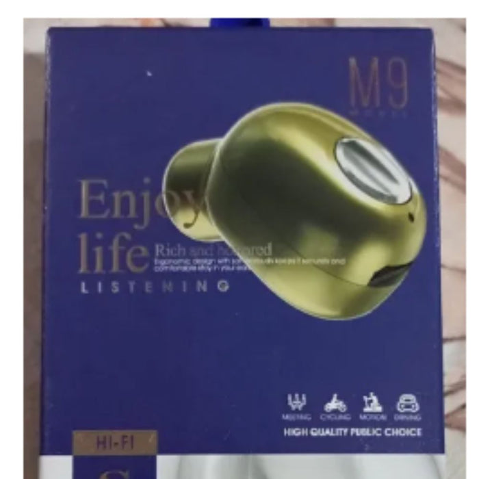 M9 Earbuds I Lightweight, Waterproof, Comfortable for Sports