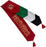 UAE National Day Flag Scarf for Men, Women & Kids l  Embroidered Design Scarf l Premium Quality