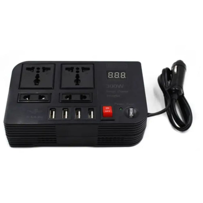 Car Charger Adapter I 4 USB ports (5V sharing 4.1A) I Efficient Charging