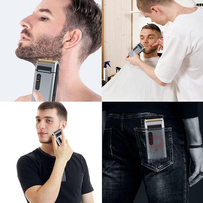 Retro Electric Shaver I Hair Trimmer for Men I USB charging cable for easy recharging