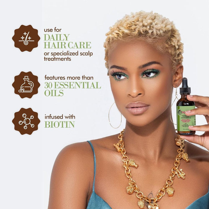 Rosemary Mint Scalp & Hair Strengthening Oil I Encourages Growth