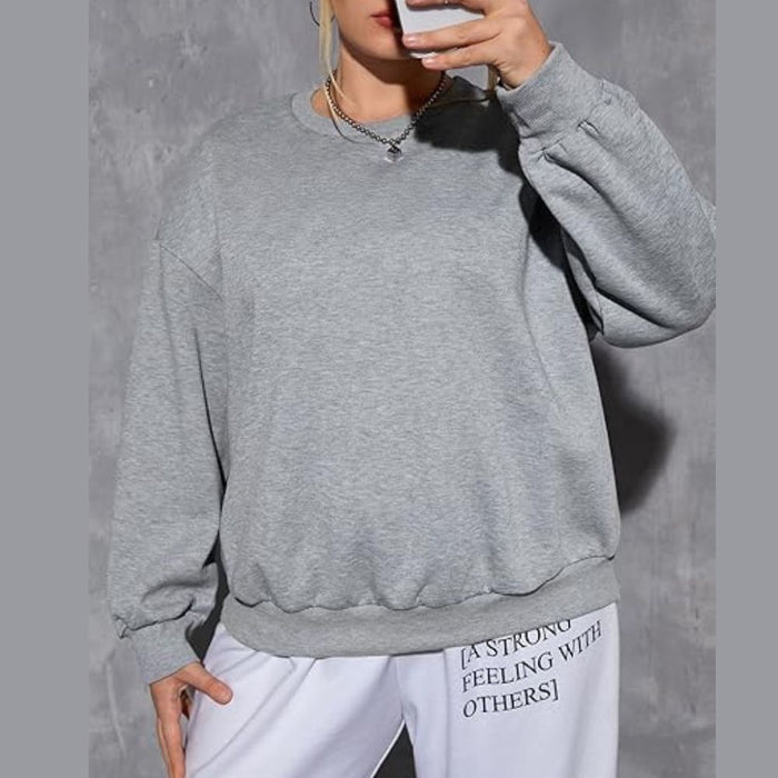 Best Sweatshirt for Men & Women | Comfortable & Trendy Sweatshirts l Fleece Terry Sweatshirt