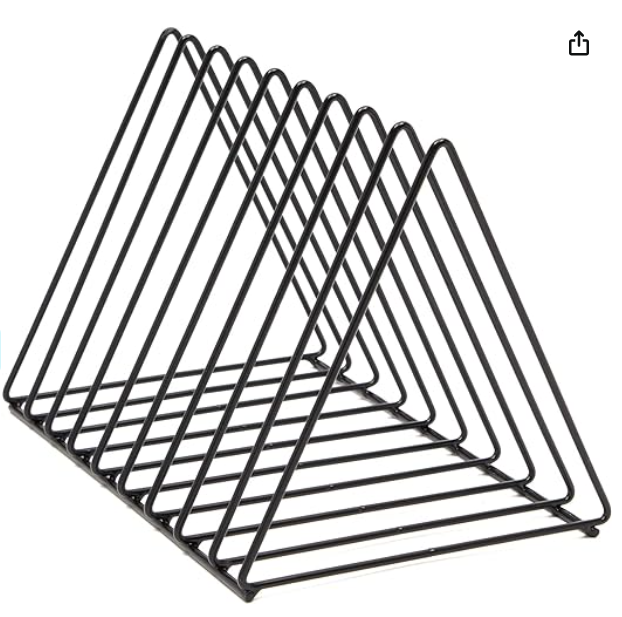 2 Pack Metal Triangle File Storage Organizer I Smooth and firm