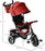 Baby Kids Children Tricycle Ride on 3 Wheels Safe Canopy Bike w/Handle (Red)