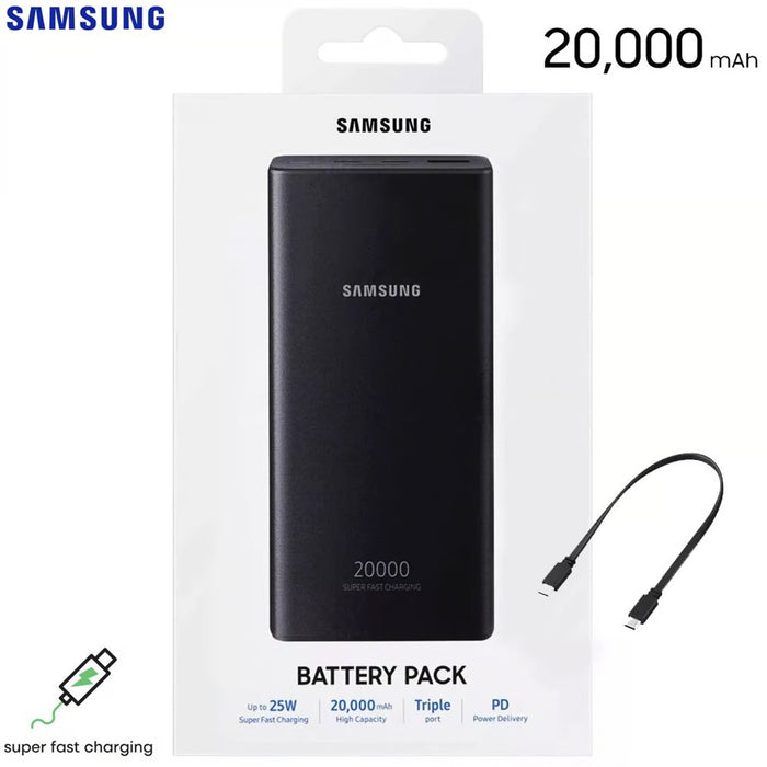 Power Bank Samsung Portable Charger 20000mah Super Fast Charger EB-P5300 – Powerful, Stylish, and Convenient!!